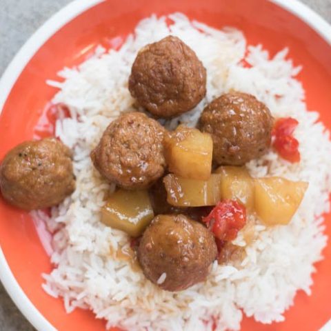 instant pot hawaiian meatballs