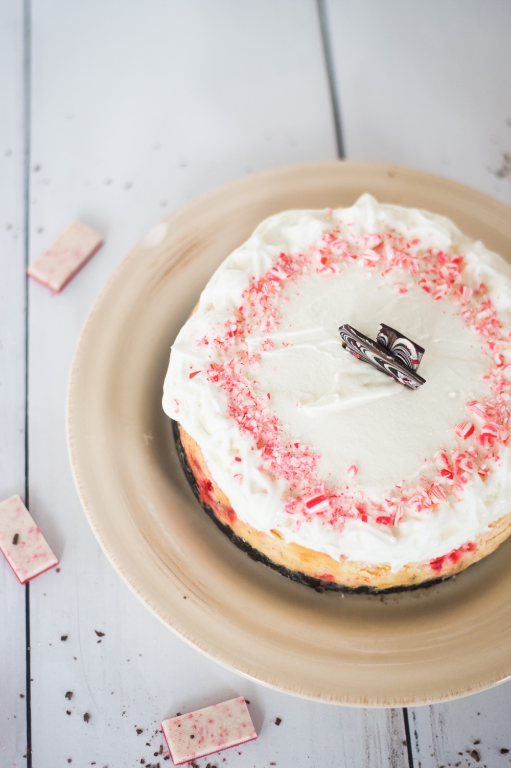 instant pot peppermint cheesecake