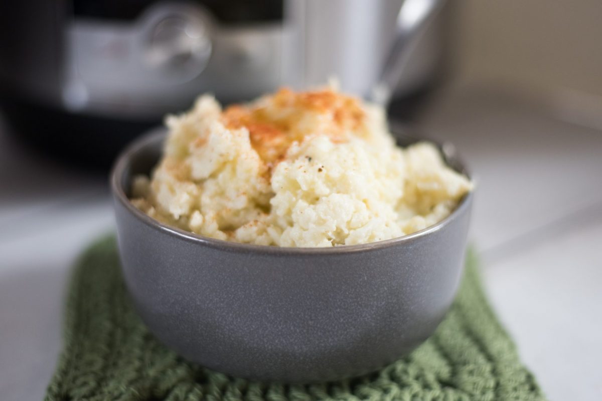 Easy Instant Pot Mashed Cauliflower Recipe What's in the Pot