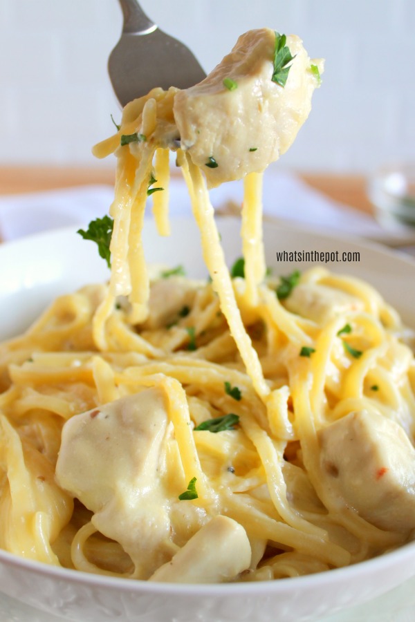 Easy Instant Pot Chicken Alfredo Recipe