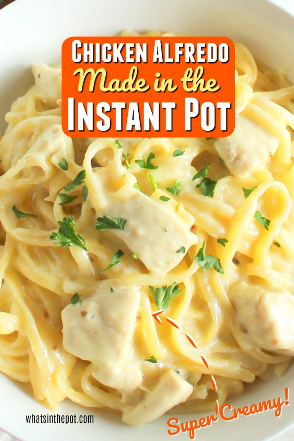 how to make instnat pot chicken alfredo