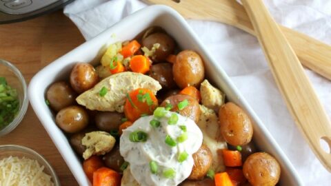 Instant Pot Chicken Potatoes Carrots