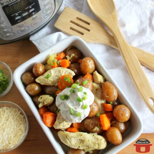 Easy Instant Pot Chicken, Potatoes, and Carrots What's in the Pot