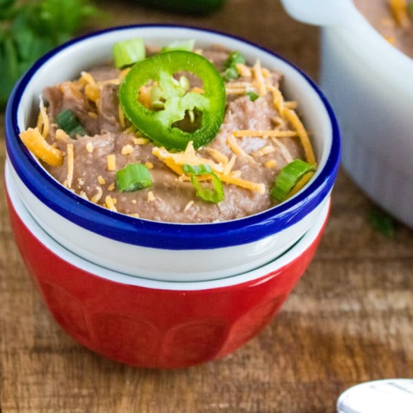 Easy No Soak Instant Pot Refried Beans Whats In The Pot 2743