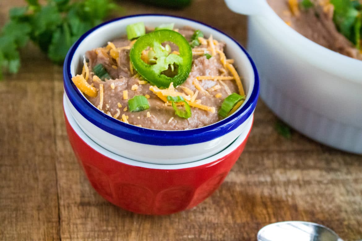 Easy NoSoak Instant Pot Refried Beans What's in the Pot