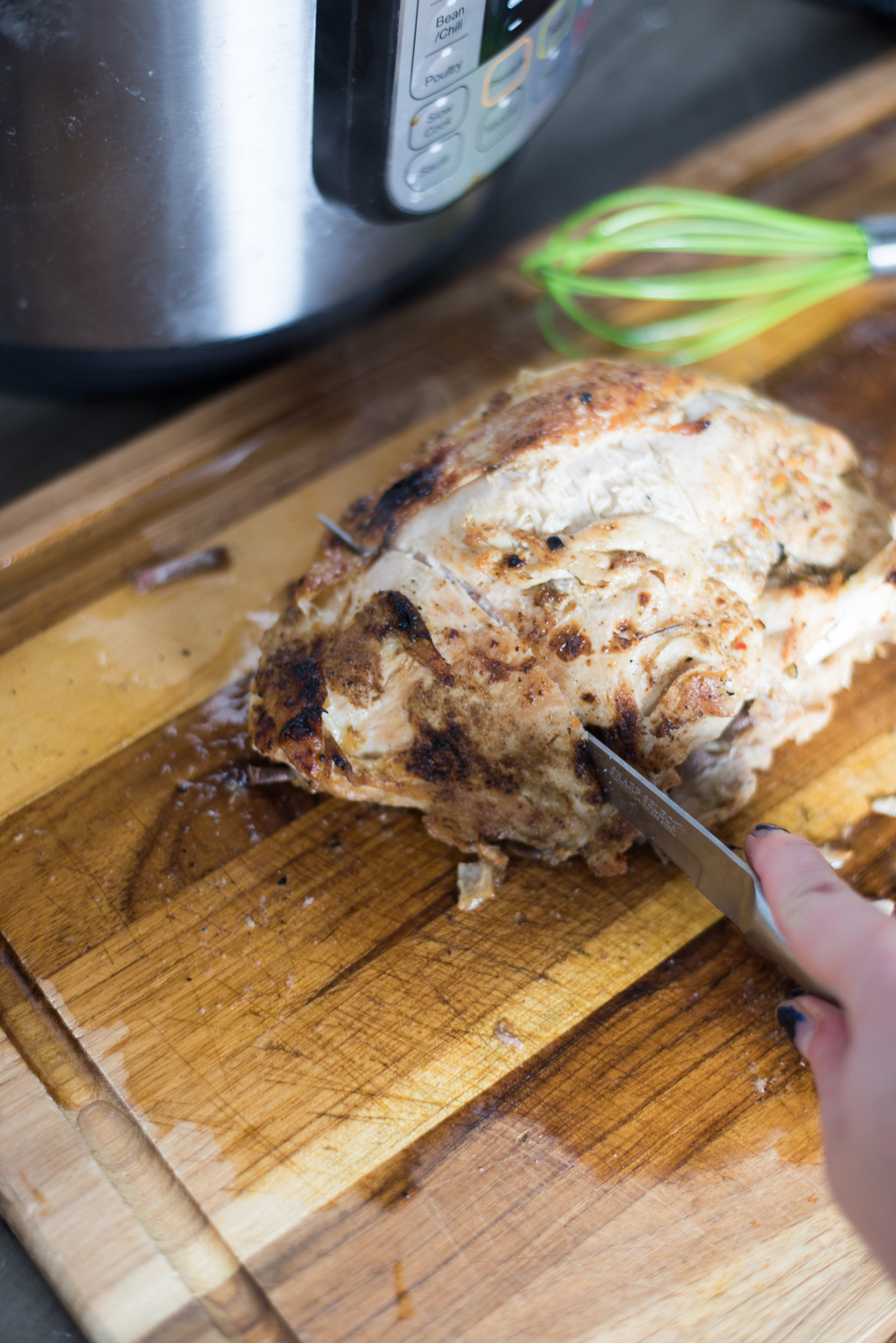 Easy Instant Pot Turkey Breast Recipe » What's in the Pot