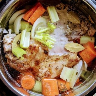 Easy Instant Pot Turkey Stock Recipe