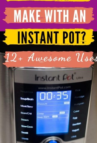 what to make in an instant pot