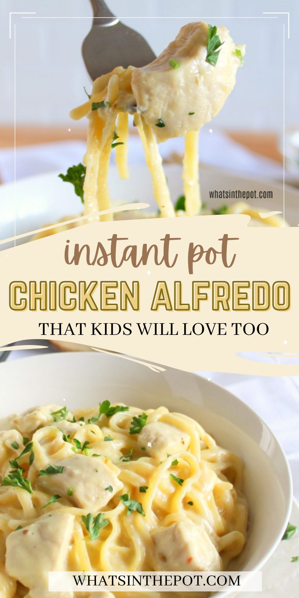 instant pot chicken alfredos recipe