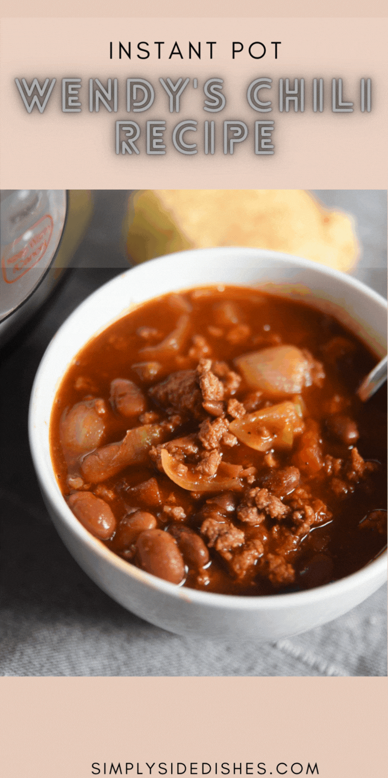 If you're a fan of Wendy's chili, you're going to love this Instant Pot copycat recipe that you can make in your pressure cooker! It's easy to make and just as delicious as the real thing. Plus, this copycat Wendy’s chili recipe is a lot healthier for you than the fast food version. Give it a try today!