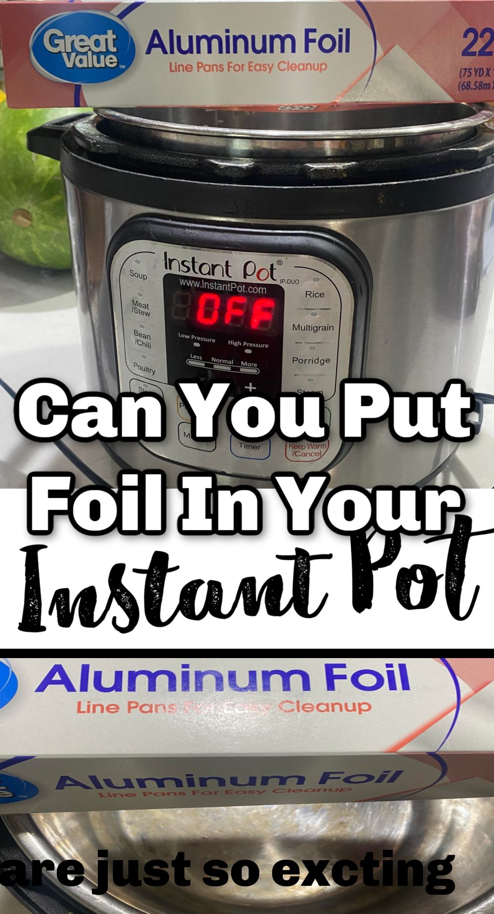 Can you line discount crock pot with foil