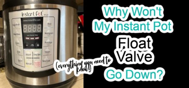 Why Won’t My Instant Pot Float Valve Go Down? 6 Culprits - What's in