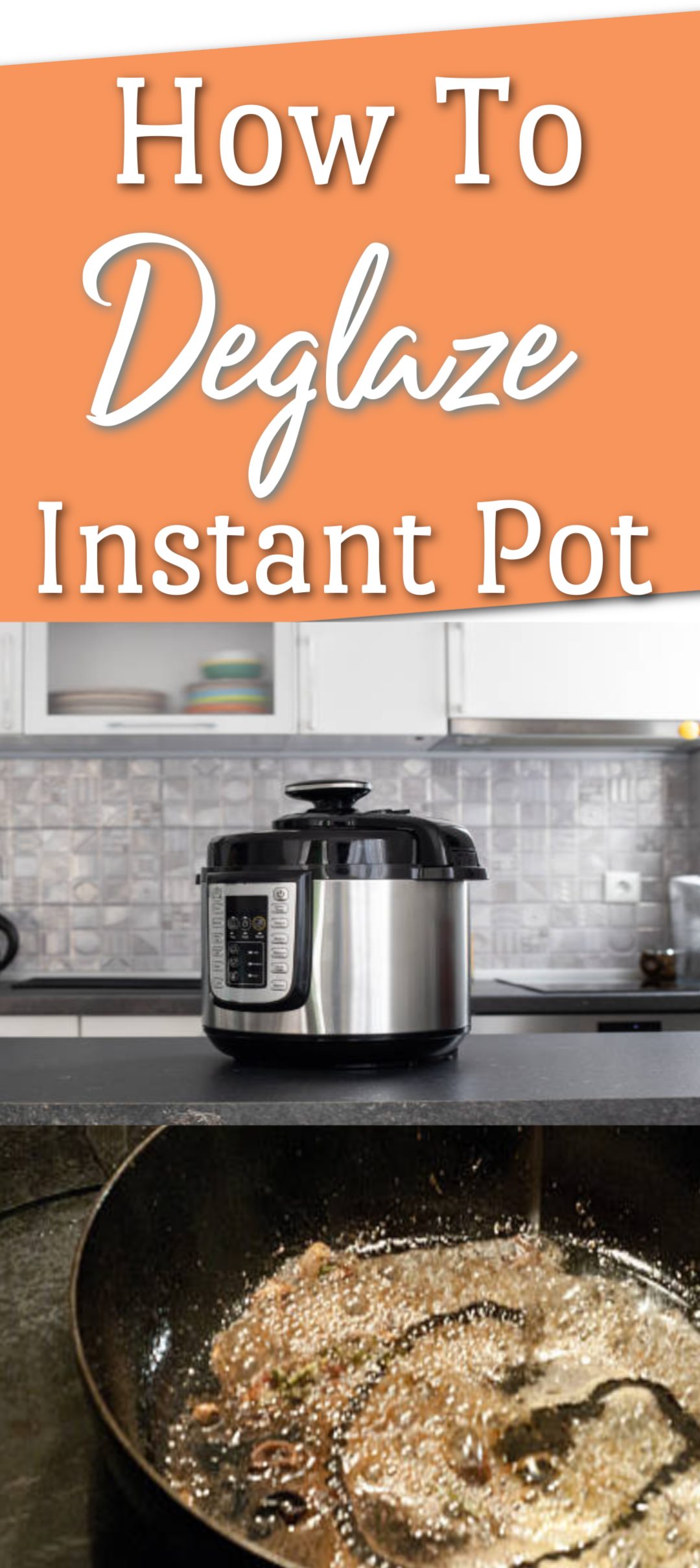 how to deglaze an instant pot