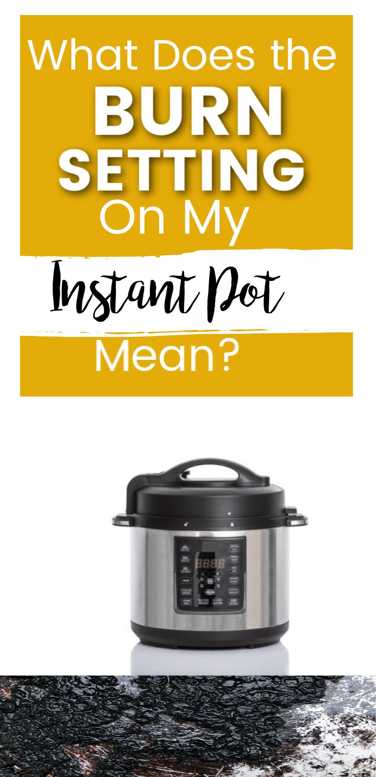 What Does the Burn Setting On My Instant Pot Mean?