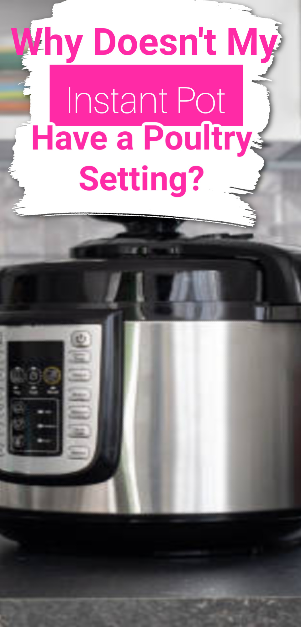 Instant pot duo poultry setting sale