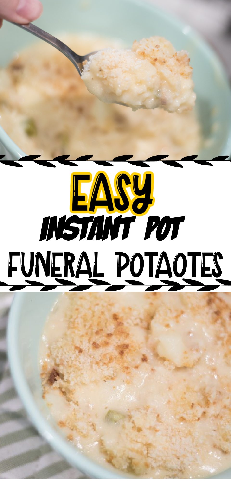 Instant Pot Funeral Potatoes Recipe