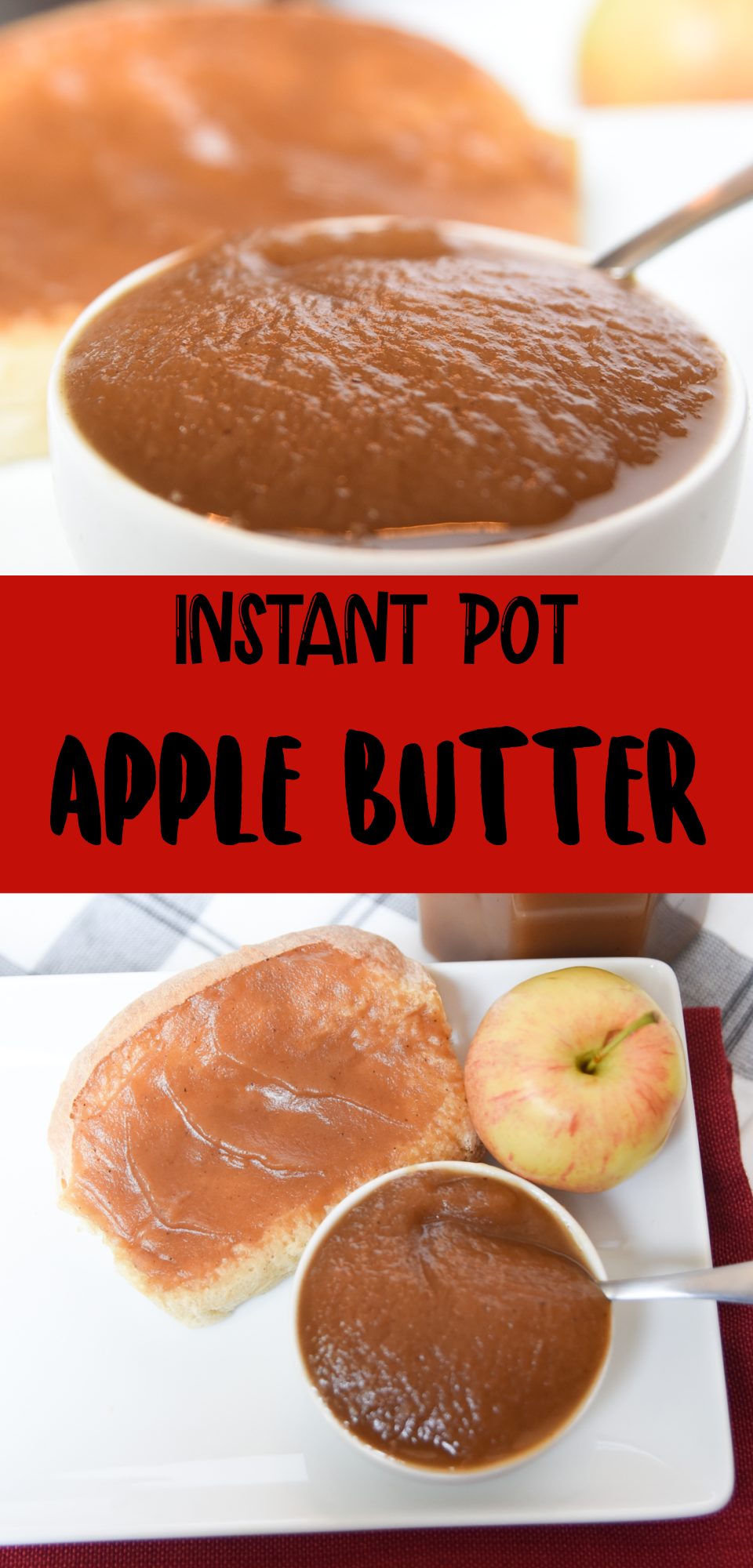 Apple butter is a delicious recipe that you can make that the whole family will enjoy. This Instant Pot Apple Butter recipe is sure to be a huge hit - it's so easy to make and has amazing flavor!