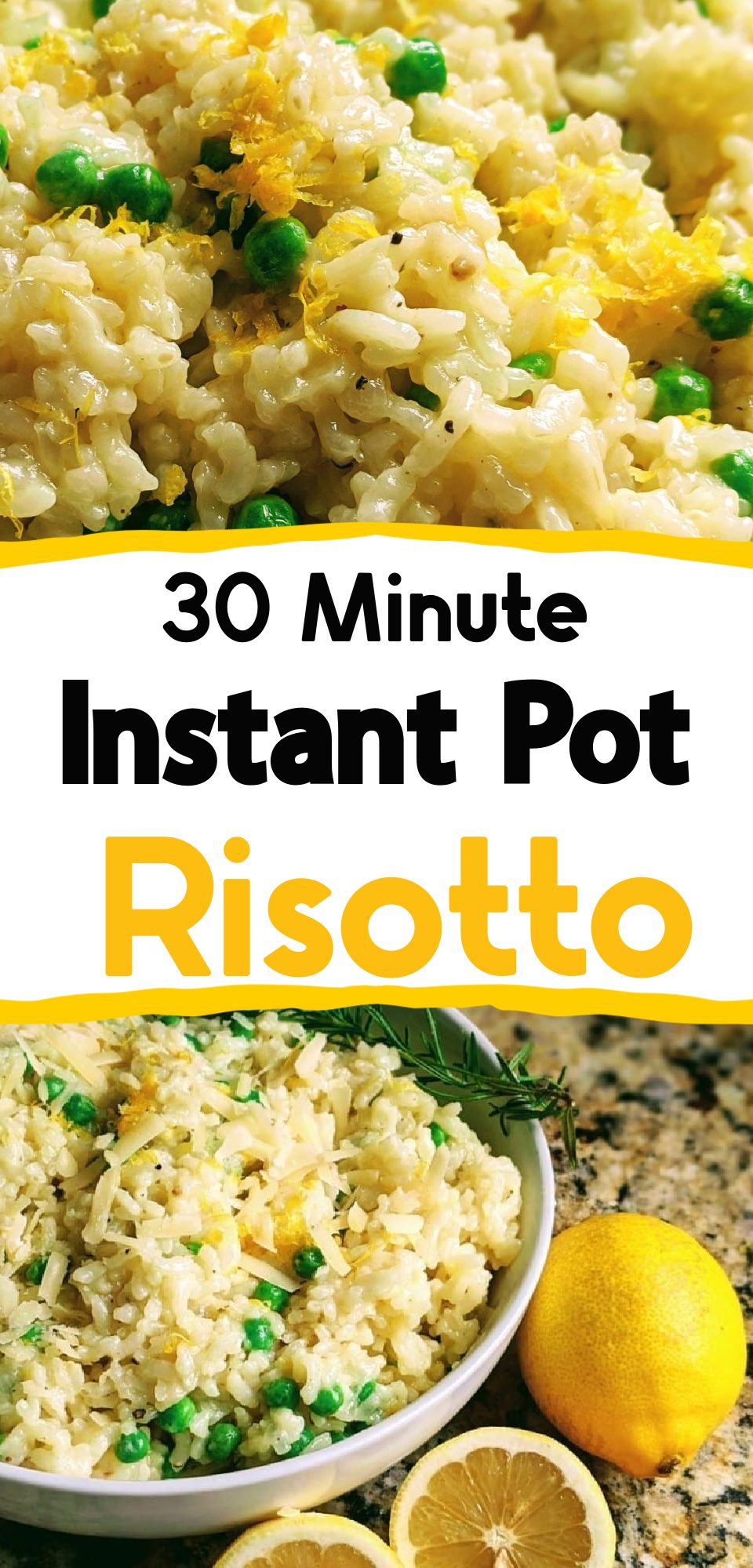 Risotto has never been easier! This Instant Pot Risotto recipe can be made in under 30 minutes and comes with so much versatility in customizing it for your preferences.