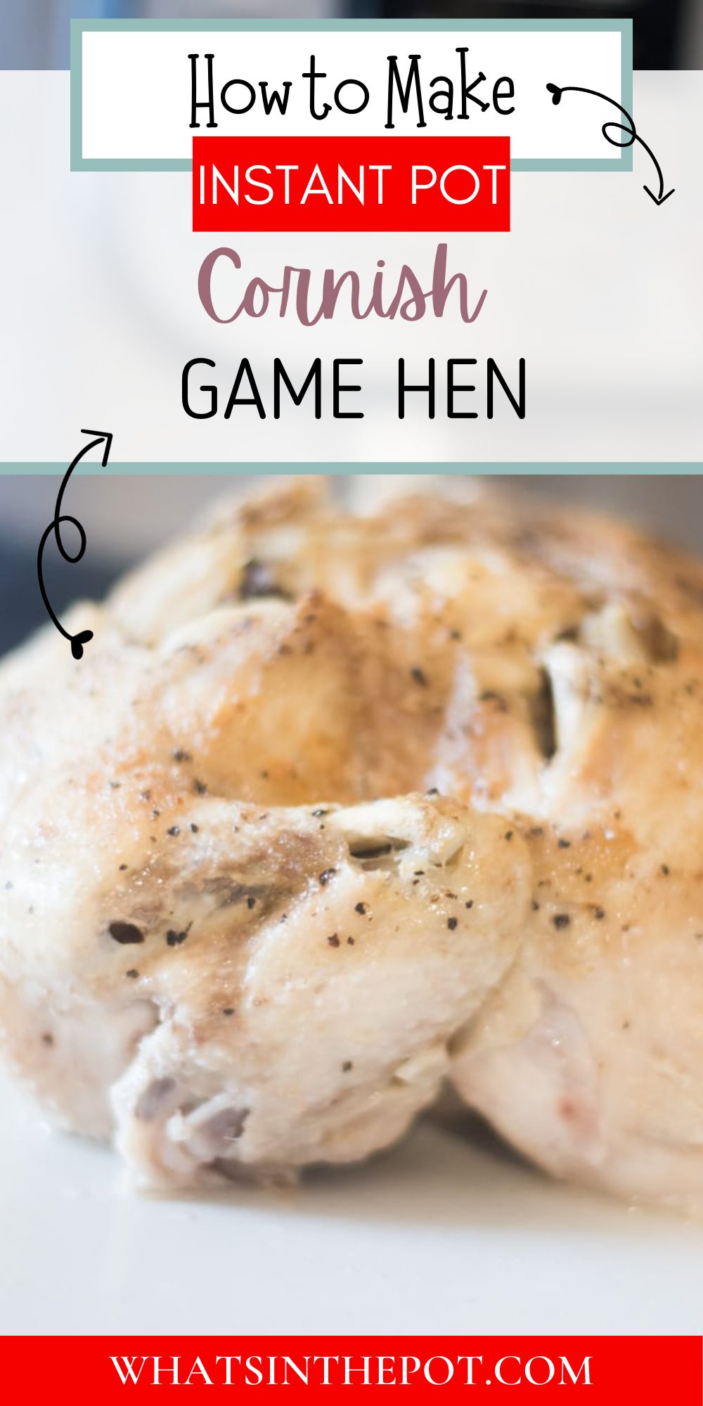 Need a last-minute fancy meal or Thanksgiving dish for just a couple of people? Instant Pot Cornish game hens are the answer!