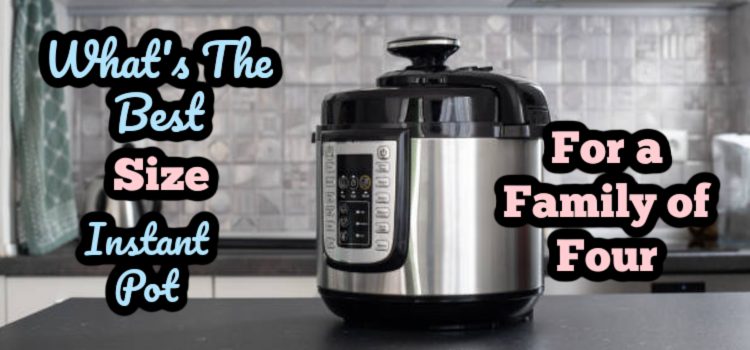 what's the best size instant pot for a family of four