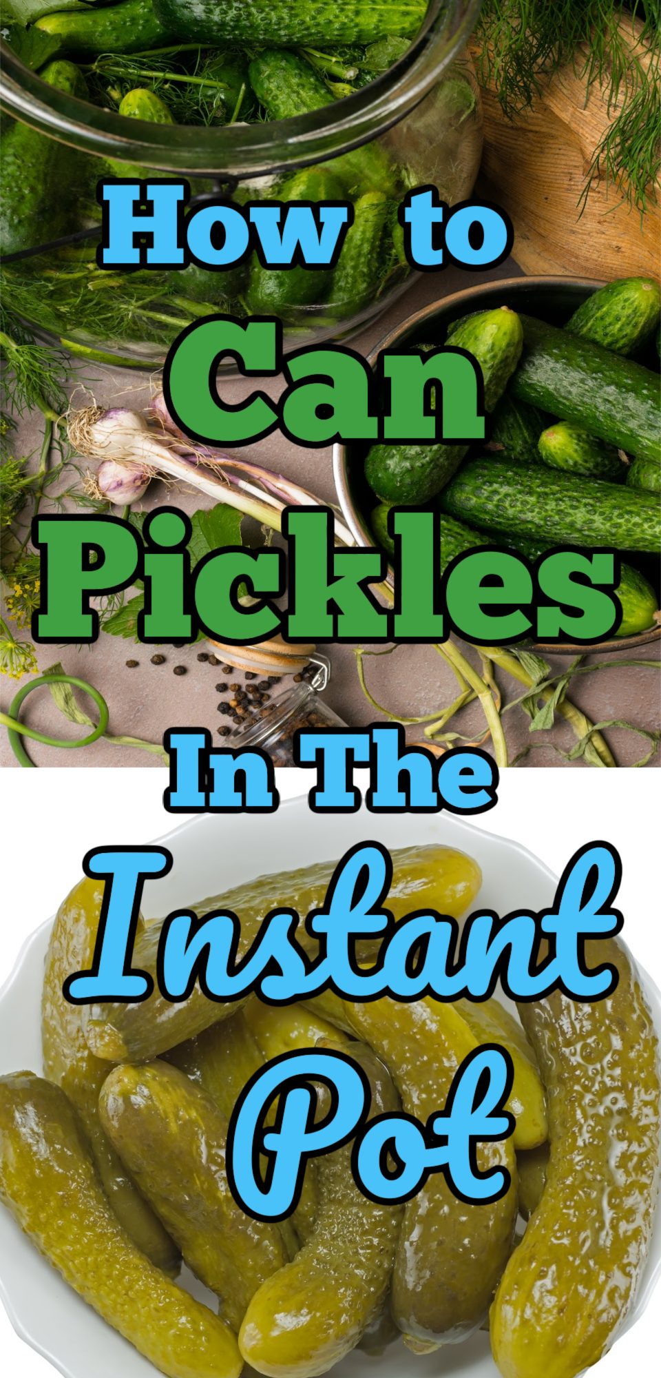 how to can pickles in the instant pot