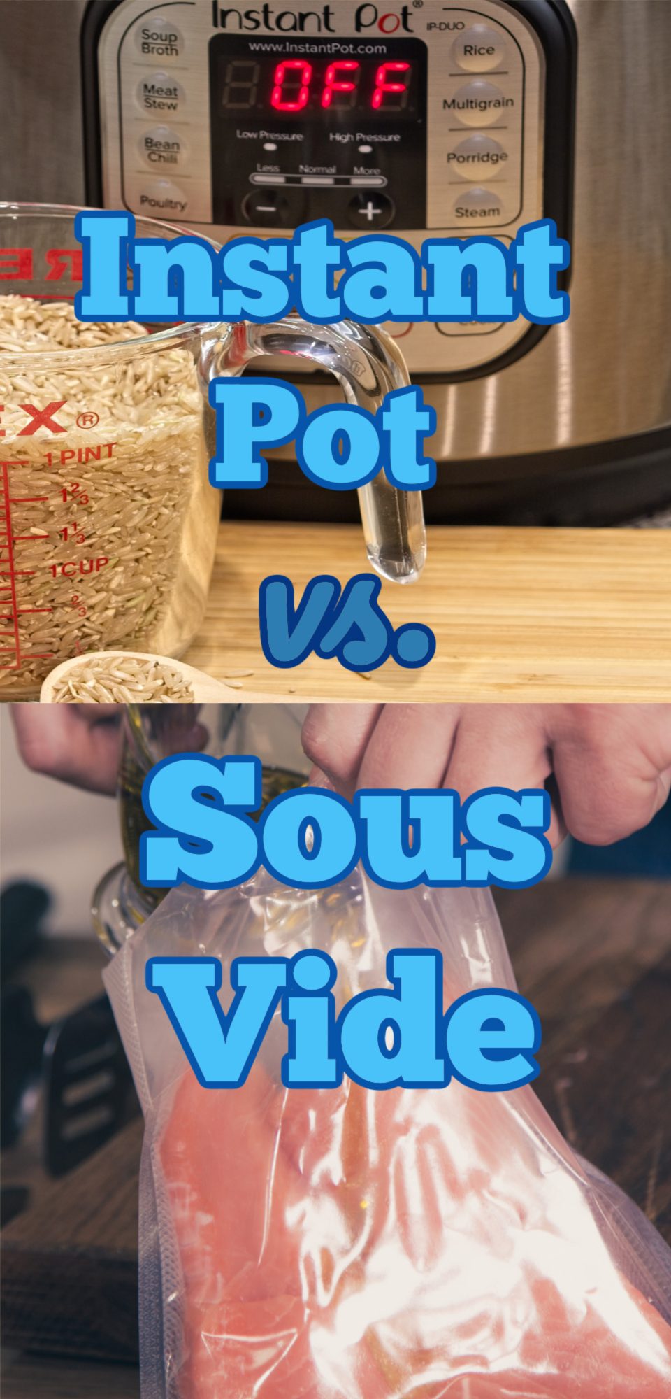 The Difference Between Sous Vide Cooking and an Instant Pot